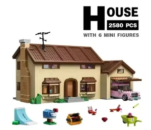 MOC 71006 The Simpsons House mit 6 Figuren Replika Bausteine 2523 Teile - Bild 1 von 5
