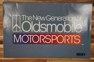 Oldsmobile Kalender 1991 Motorsport Werbung Vintage Ephemera - Bild 1 von 2