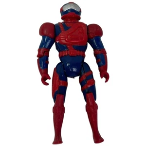 Space Warriors 3.75" Actionfigur 1998 Sunco Loose KO Bootleg Red Blue Suit - Bild 1 von 6