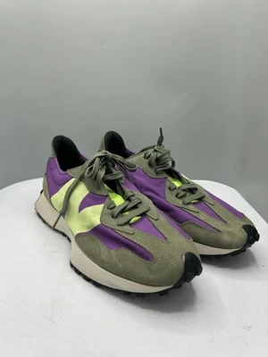 New Balance 327 MS327TC Mens 11.5 Shoes Multicolor Sour Grape Lime Glow Sneakers - Image 1 of 4