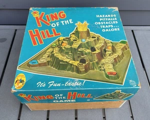 Vintage Schaper Kunststoff Marmor Spiel King of the Hill 1963 gute Box Marvin Glas - Bild 1 von 11