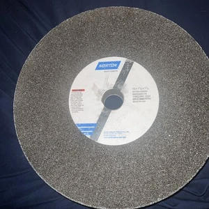NORTON Straight Grinding Wheel: 12" x 1 1/2" x 1 1/2", - Picture 1 of 3