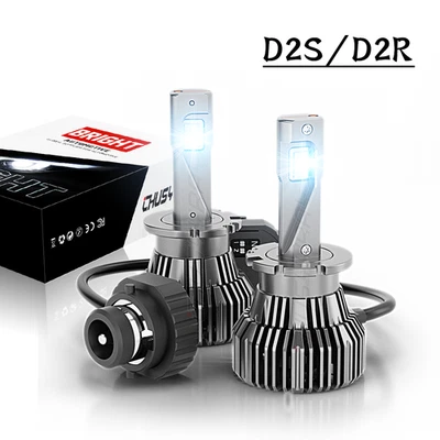 For Acura TL 2007-2008 D2S D2C 6000K White LED Headlight Bulbs Low Beam Qty 2 - Image 1 of 4