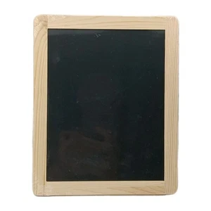 Plaid Double Sided Wood Framed Chalkboard 8.5" x 10.5" x 0.25" - New - Picture 1 of 2