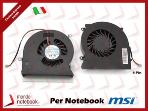 Kühler Fan CPU MSI Gt62 Gt62vr 16l1 16l2 16l3 S5 S6 ms-16l ms-16l2 - Bild 1 von 1