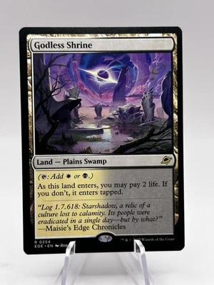 Godless Shrine 0254 Edge Of Eternities EOE MTG NM - Image 1 of 2