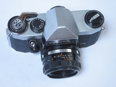 Пленочная камера Praktica Super TL 35 мм SLR с объективом Pentacon 50 мм 1,8 - Изображение 1 из 4