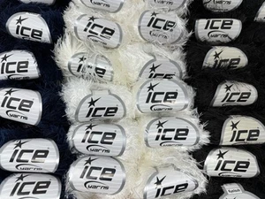 Y2K VTG White Eyelash Ice Yarn BUY MORE 4 DISCOUNT! - Picture 1 of 3