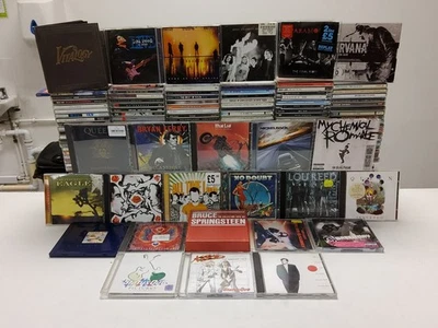 206 x Rock CD JobLot- Nirvana Lou Reed Green Day Journey Paramore Soundgarden 21 - Imagem 1 de 4