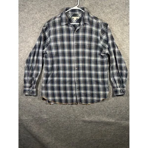 Carbon 2 Cobalt XXL Flanell Hemd Herren blau kariert Langarm Button Down Freizeit - Bild 1 von 6