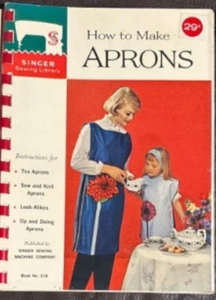 How to Make Aprons Singer Book 119 - Picture 1 of 11