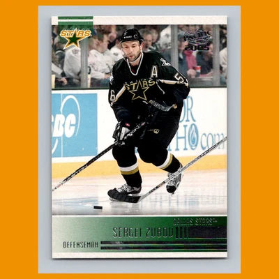 Sergei Zubov #90 2004-05 Pacific Dallas Stars Hockey Card NHL - Image 1 of 3
