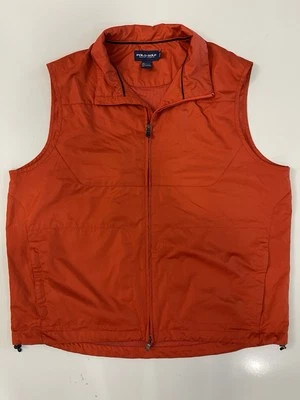 Polo Golf Ralph Lauren Cremallera Completa Chaleco Informal Para Hombre Naranja Talla XL Foto 1 de 4