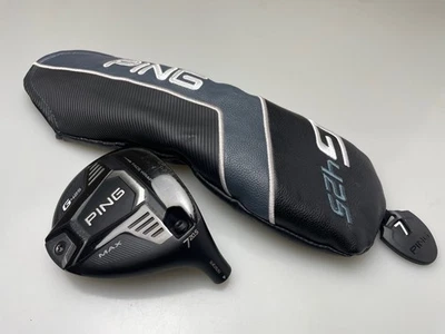 PING G425 MAX 7W 20.5 Deg Fairway Wood Head with Cover Right Handed Used +GOOD+ - Image 1 of 4