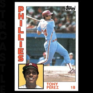 1984 Topps - Tony Perez #385 Philadelphia Phillies ⚾ Carta Baseball - Foto 1 di 3
