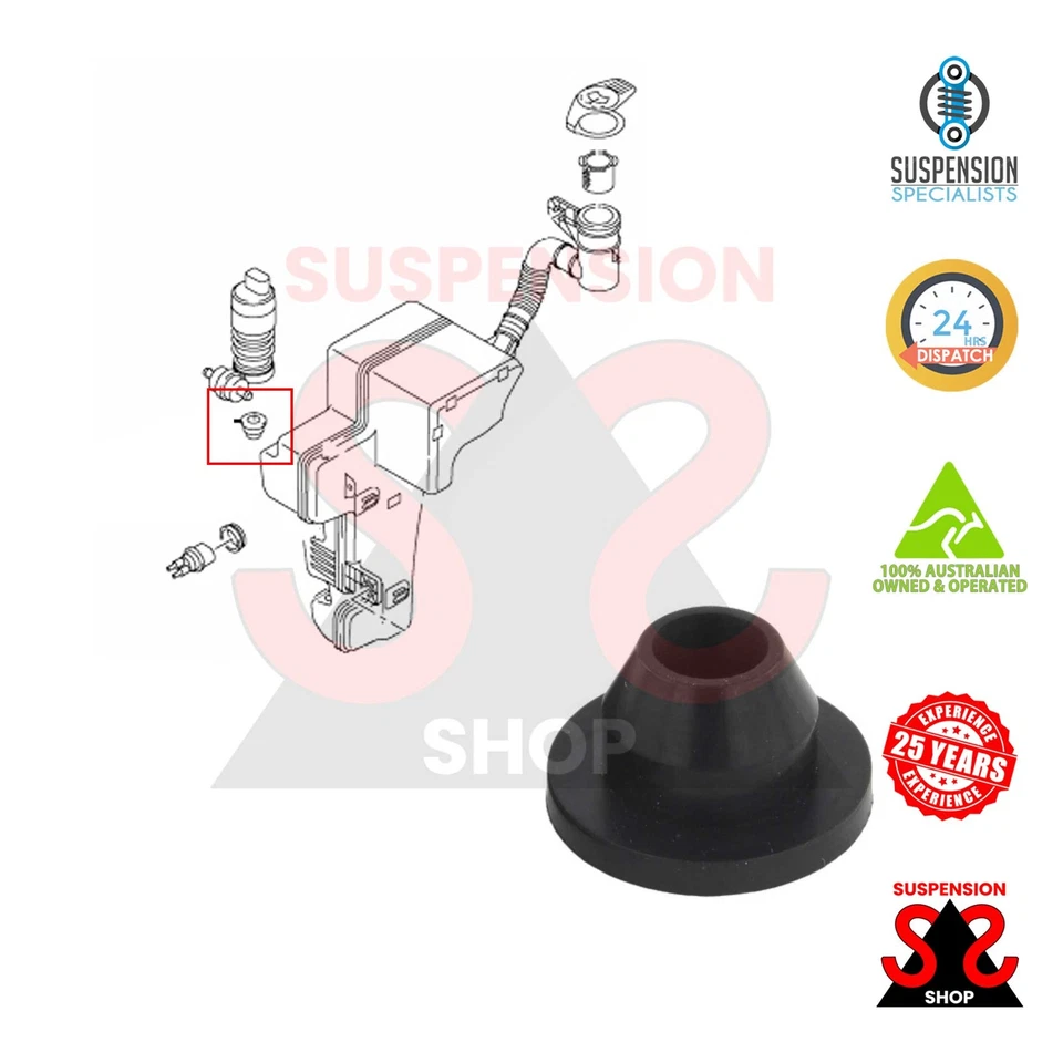 Gasket, Washer Fluid Pump/Washer Fluid Reservoir Suit AUDI A6 3.0 quattro - Image 1 of 1