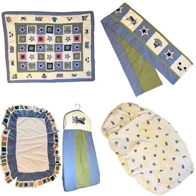 Geoffrey Koala Baby ToysRUs Niño Edredón Cama Cuna Set Coches Aviones Velero Guardería Foto 1 de 4