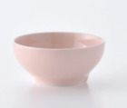 Hakusan Arita Hasami Pottery PiPi Rice Bowl Pink 10.5 x 5cm for Kids Japan