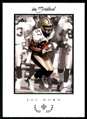 2004 Fleer Inscribed Joe Horn New Orleans Saints #61 NFL Football - Image 1 of 2