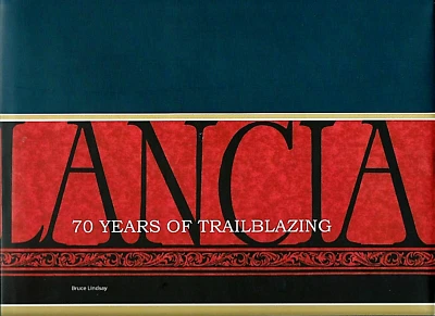 Lancia 70 Years of Trailblazing by Bruce Lindsay Great Book & DVD New - Image 1 of 2