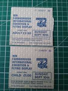 1978 Farnborough International Exhibition and flying display Sept 10th - Picture 1 of 1