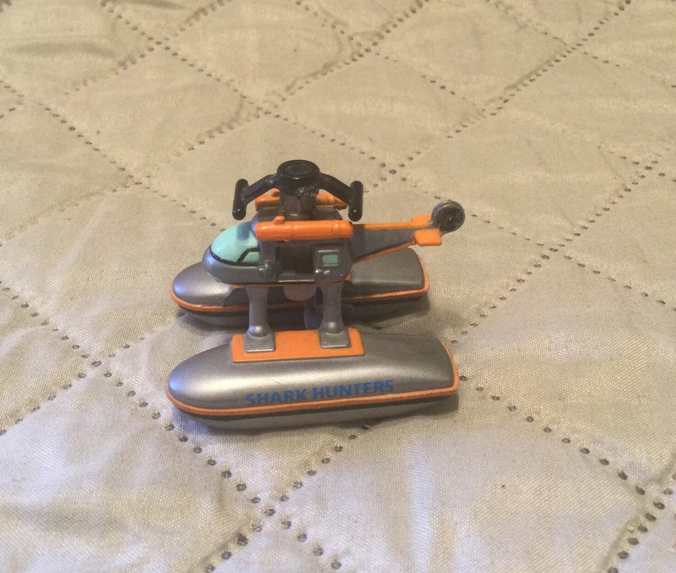 Micro Máquinas "HELICÓPTERO CAZADORES DE TIBURONES" De Colección 1995 LGT Foto 1 de 4