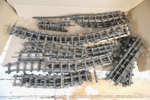 BASSETT LOWKE O GAUGE JOB LOT of 2 & 3 RAIL STRAIGHT & CURVE TRACK oi - Picture 1 of 11