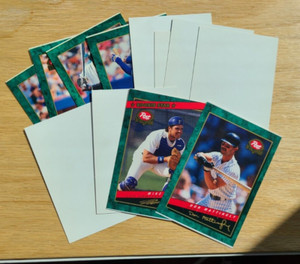 (12) Blank Back Proofs - 1994 Post Cereal - Oddball Baseball Cards Mattingly