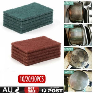 10-30pcs for Choose Scotch-brite Scoch Abrasive Finishing Pads Ceaning Scouring - Picture 1 of 12