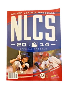 2014 NLCS PROGRAM SAN FRANCISCO GIANTS ST. LOUIS CARDINALS POSEY LINCECUM - Picture 1 of 10