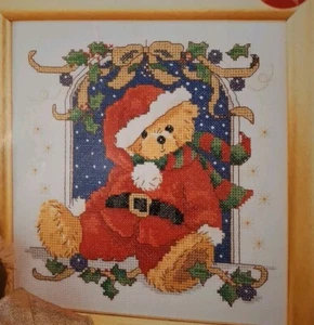 Cross Stitch Chart (From Magazine) - Xmas Teddy - Picture 1 of 2