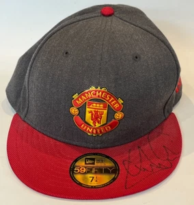 MANCHESTER UNITED BASEBALL CAP NEW ERA 59FIFTY SIGNIERT ANDY COLE - Bild 1 von 8