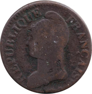 Frankreich - 5 Cent - Dupré - Großes Modul - AN 8 (8) BB - Nr. 1474 - Bild 1 von 2