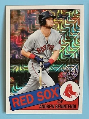 ANDREW BENINTENDI 2020 Topps Update Silver Pack Chrome Mojo Refractor #CPC-26 - Image 1 of 2