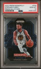 2022-23 Panini Prizm Monopoly Stephen Curry Prizm All Stars #PS6 PSA 10 (Pop 3) 