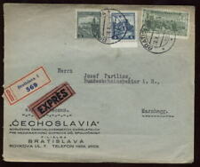 Used Czech, Czechoslovakian Cover Stamps