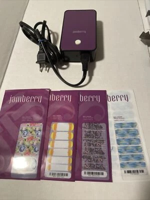 Lote de 4 envolturas de uñas Jamberry Heater y 4 hojas COMPLETAS Halloween, Tie Dye, flores florales Foto 1 de 3