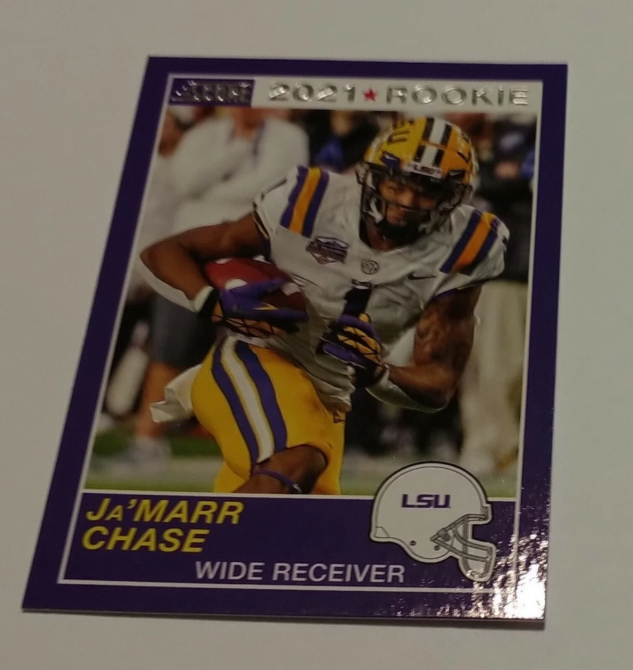 2021 Ja'Marr Chase Chronicles Draft Picks Score Retro Rookie #62 BENGALS MINT RC - Image 1 of 1