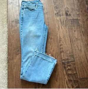 GAP Women's Crop Kick  Jeans, Blue Color Sz 27/4 - Picture 1 of 3