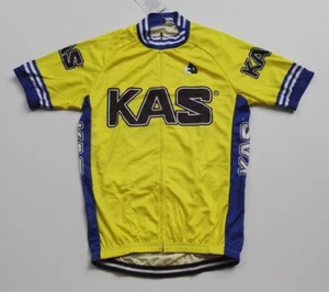 Retro Mens KAS Team Cycling Jersey Bicycle Jersey Bike Jersey Cycling Shirt Tops - Bild 1 von 4