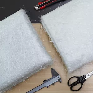 Alfombra de filamento picado de fibra de vidrio, 1 OZ Kit de reparación de alfombrillas de fibra de vidrio de 5 yardas*41 pulgadas - Imagen 1 de 8