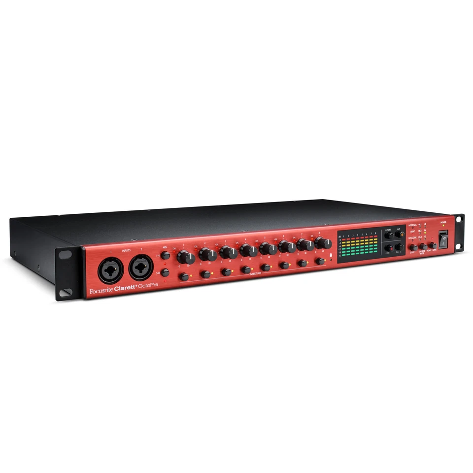 Focusrite Clarett+ OctoPre 8-Channel Mic Pre Expansion with ADAT and Analog I/O - Image 1 of 4