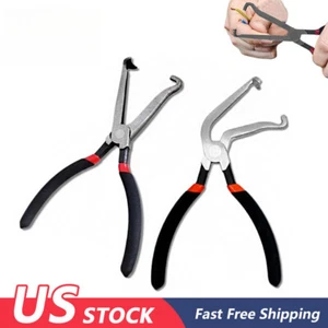 2PCS Electrical Disconnect Pliers Fuel Line Petrol Clip Pipe Pliers Repair Tools - Picture 1 of 10