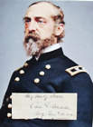 Autographe général George G. Meade victorieuse union de Gettysburg général décédé 1871