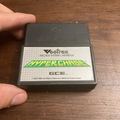 Hyperchase Auto Race (Vectrex, 1982) Hyper Chase - Tested - Authentic - Image 1 of 2
