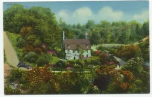 Youngstown OH Mill Creek Park Pioneer Pavilion & Horseshoe Curve Postcard Ohio - Picture 1 of 2