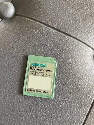 Siemens MEMORY 128 kB 6ES7953-8LG20-0AA0 for S7-300  6ES7 953-8LG20-0AA0 - Image 1 of 2