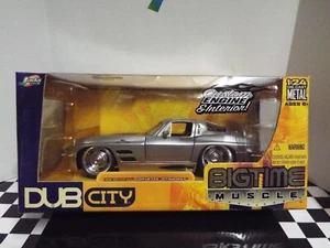 1/24 Jada BTM 1963 Corvette Stingray / Silver - Picture 1 of 6