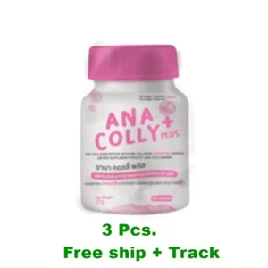 3x Ana Colly Kollagen Haut hell rein reduziert dunkle Flecken plus pflegt Peptid Nai - Bild 1 von 10