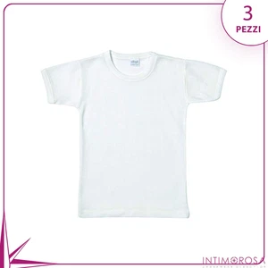 Ellepi 4289 Kids Short Sleeve Cotton T-shirts 3 pcs - Picture 1 of 4